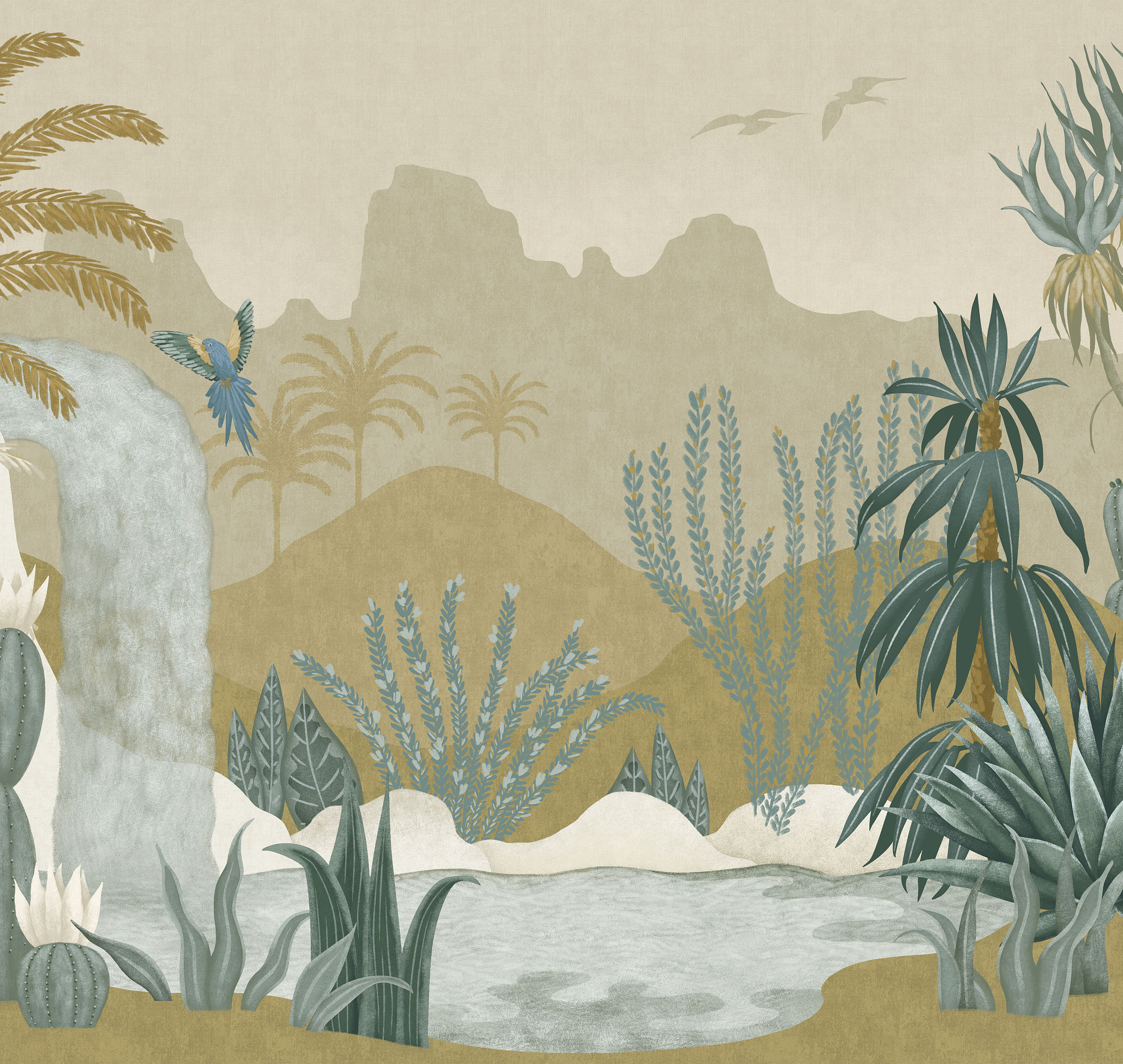 Панно Loymina Пейзаж 2 Сады Клеопатры ART19 005 3×5 Панно Loymina Пейзаж 2 Сады Клеопатры ART19 005 3×5